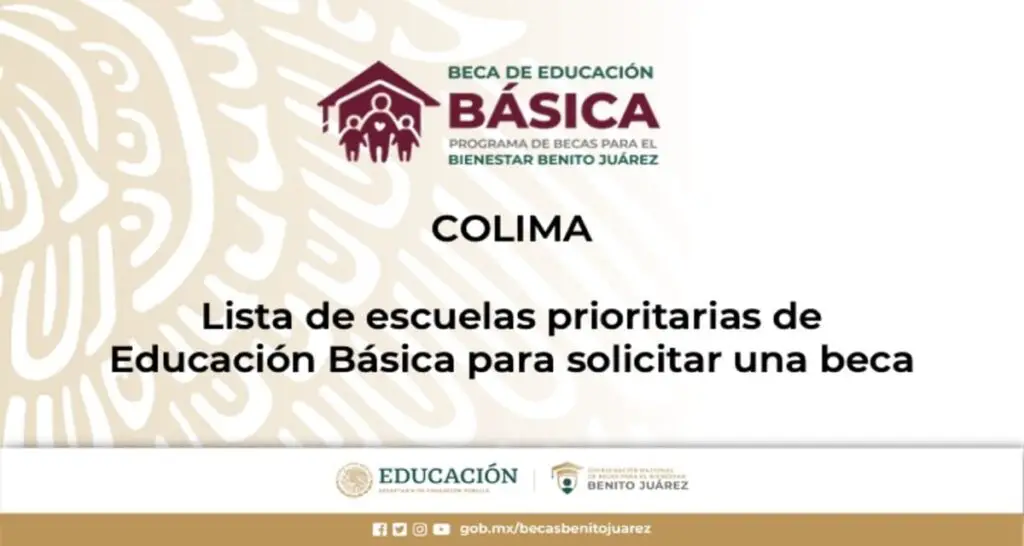 Escuelas prioritarias de nivel básico en Colima