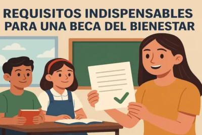 Requisitos indispensables para una beca del bienestar