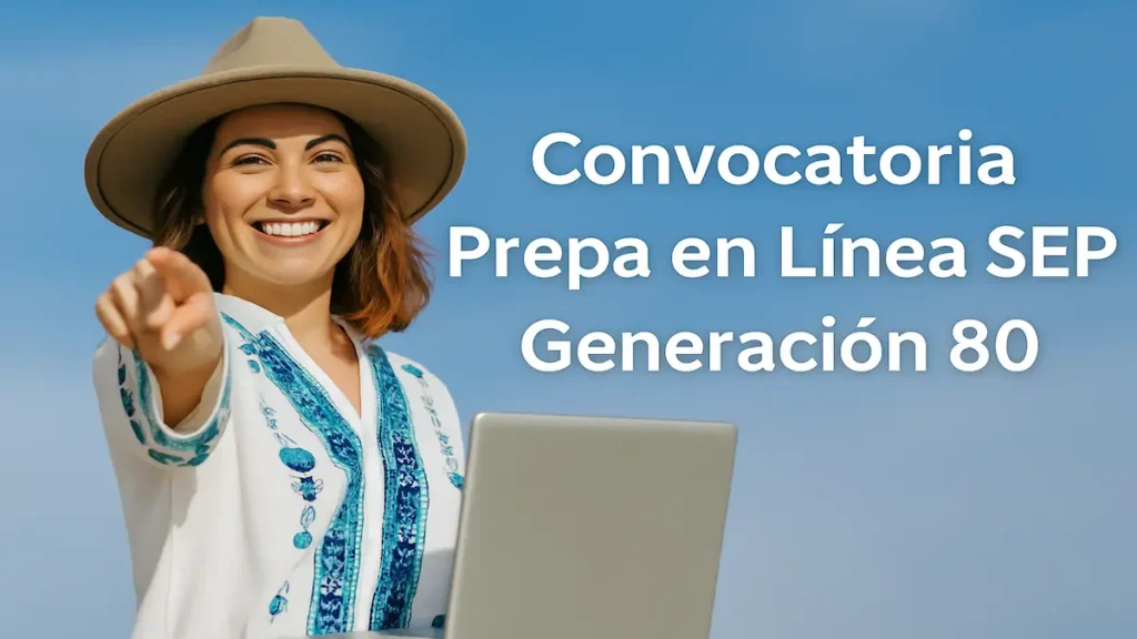 Convocatoria Prepa en Línea SEP Generación 80