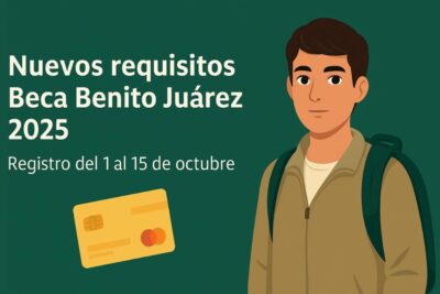 Nuevos requisitos Beca Benito Juárez 2025