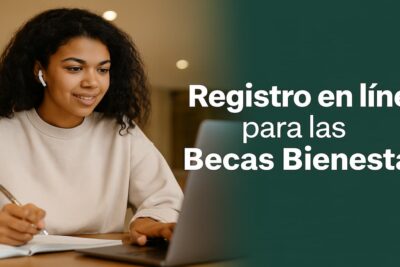 Registro en línea para las Becas Bienestar