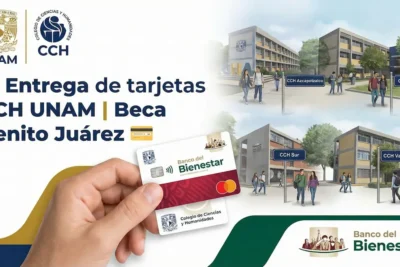 Entrega de tarjetas CCH UNAM