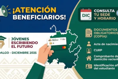 Entrega de tarjetas JEF en Hidalgo