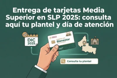 Entrega de tarjetas Media Superior en SLP