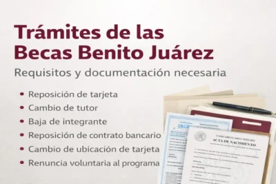 Trámites de las Becas Benito Juárez